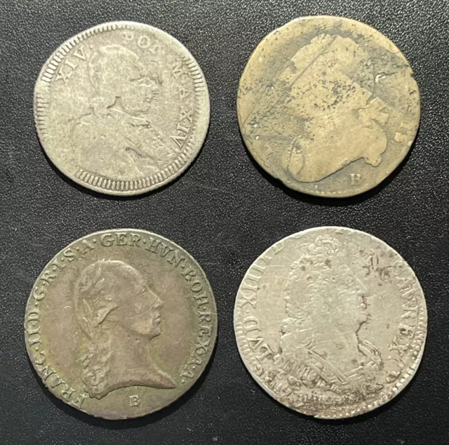 France Historic Coins: Lot of 4