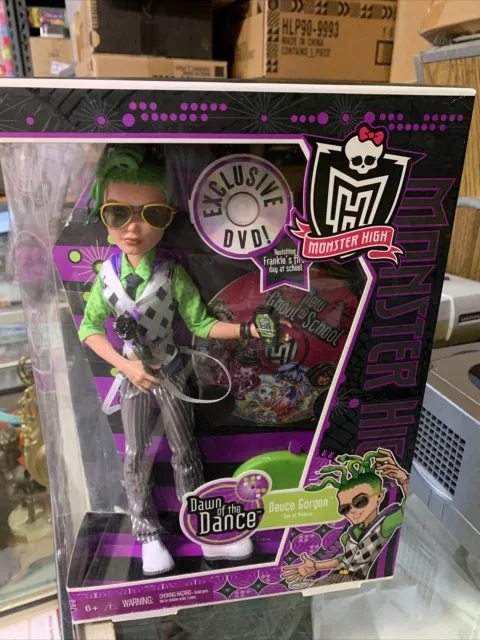 Monster High Dawn of the Dance Deuce Gorgon Doll with DVD 2011 Mattel W2147  - We-R-Toys