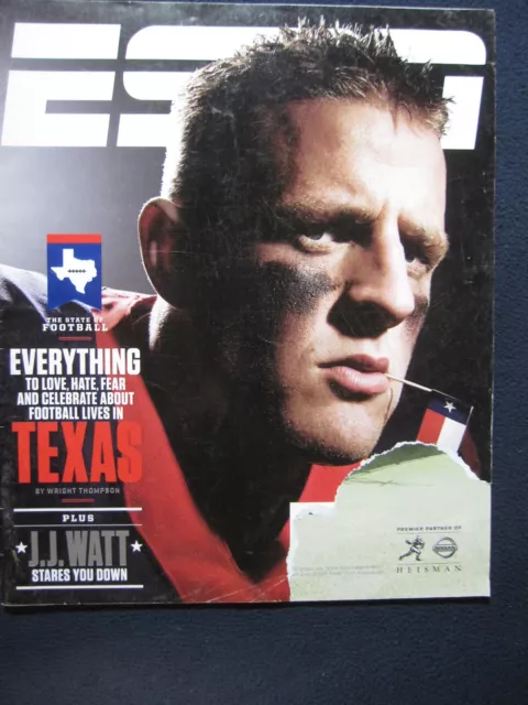 ESPN Magazine November 24 2014 JJ Watt Texas