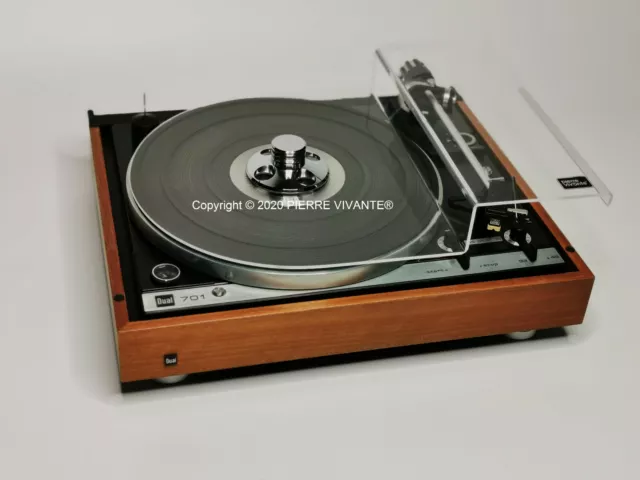 PIERRE VIVANTE® Plattenspieler Haube o.G. Turntable dust cover z.B. DUAL 701 o.ä