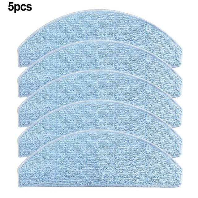 4 Tissus De Nettoyage Pour Robot Aspirateur Verefa V60M - Lavables Et Réutilisables