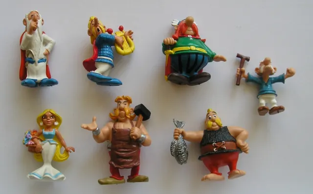 Asterix - figurines PVC style Plastoy, Bully - années diverses àpd 1974