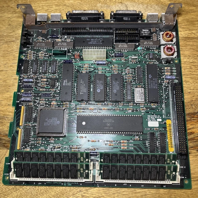 VINTAGE APPLE 820-0176-B Macintosh SE Motherboard Logic Board Clean Ram ...