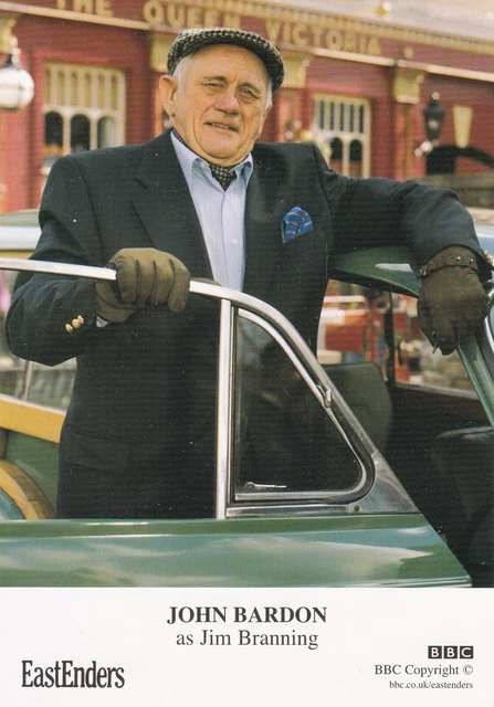Eastenders John Bardon Unsigned Cast Card