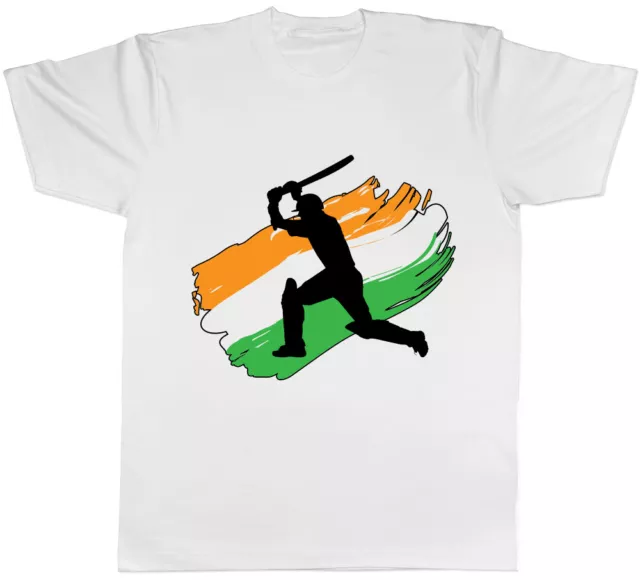 India Cricket T Shirt Mens Womens Ladies Unisex Gift Tee