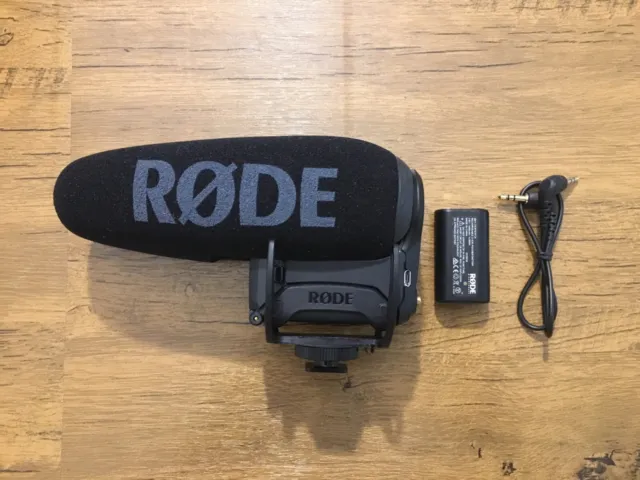 Rode VideoMic Pro+ Plus Shotgun Condensor Microphone for DSLR