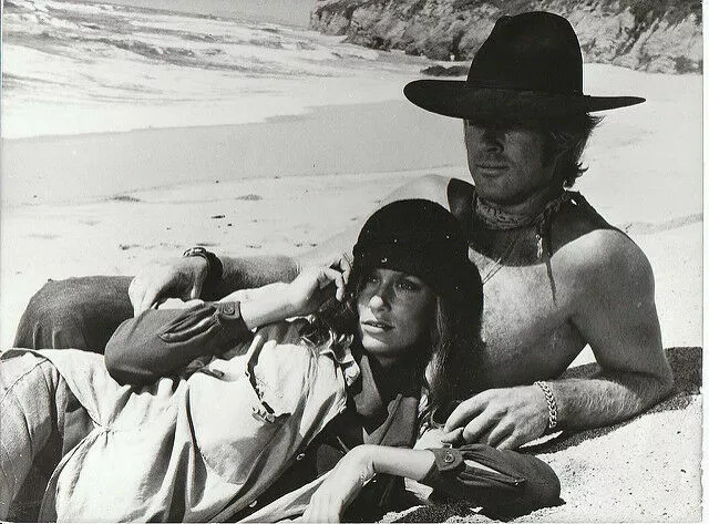 ORIGINAL Pressefoto - Robert Redford - Lauren Hütton