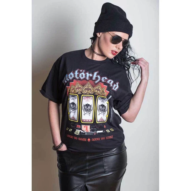 Motorhead Slots ufficiale Uomo maglietta unisex