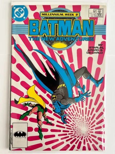 Batman #415 Dc Comics 1988 Vf+/Nm-