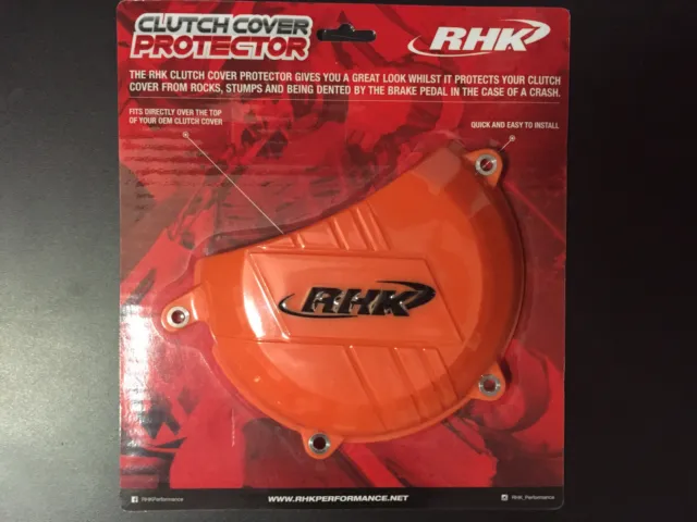 Orange Clutch Cover Protector Fits KTM 500EXC 2012 2013 2014 2015 2016