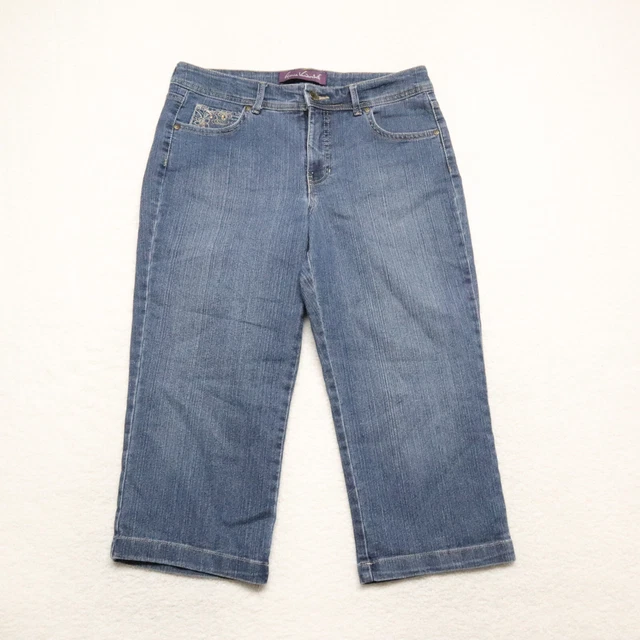 PANTALONES DE MEZCLILLA el sticos de lavado mediano para mujer
