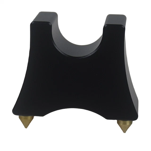 ZEZEFUFU 4* HiFi Speaker Isolamento Stand Piedi Pad Speaker Spike Pad con Anelli in Gomma Antiscivolo per CD Giradischi Radio Amplificatore AMP