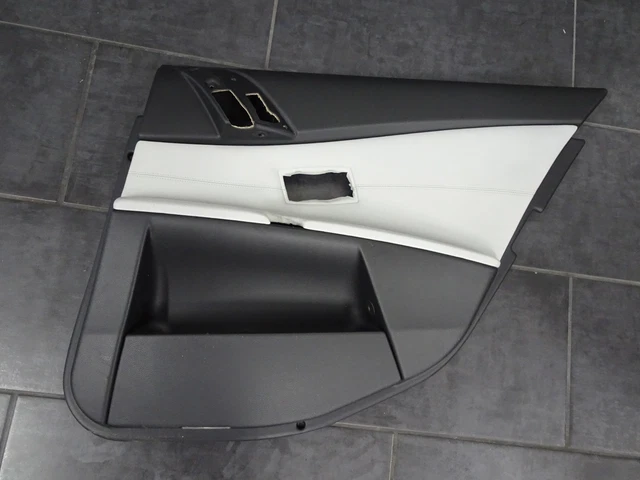 Panneau De Porte Arrière Droit Passat B6 (3C2) - Revêtement Cuir/bois, Couleur Beige D1W