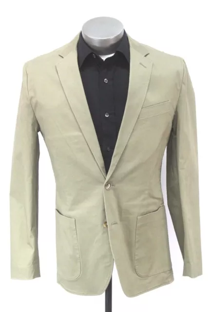 NEW mens J CREW stretch cotton blazer jacket sport suit coat unstructured 40 R