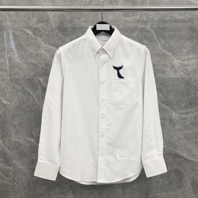 Thom Browne Women Embroidered Men's and Women's Long Sleeved Shirts