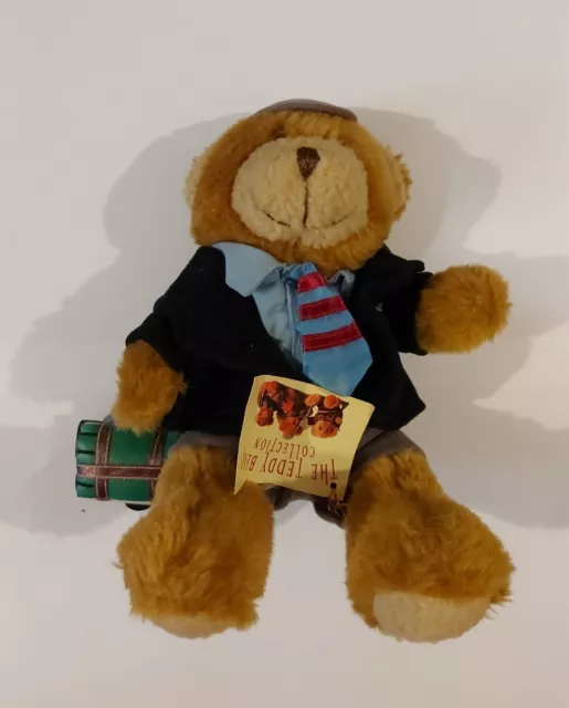 The Teddy Bear Collection - Sam the Schoolboy - Collectable Plush Toy with Tag