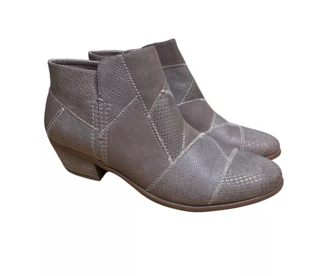 Bass Nina Patchwork Ankle Booties Women’s 8.5