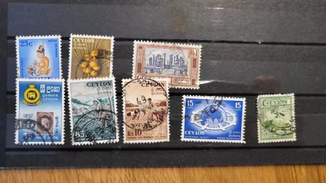 briefmarken nachlass Ceylon