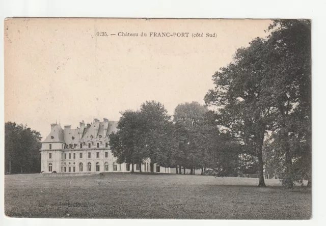 Environs de COMPIEGNE - Oise - CPA 60 - le Chateau du Franc-Port