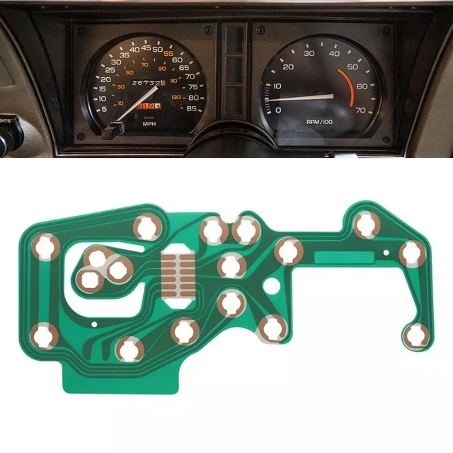 Circuit Imprimé De Remplacement Pour Chevrolet Corvette C3 (1977-1982) - Calibre Central - Neuf