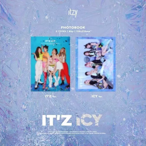 Itzy - It'sz Icy (Random Cover) (Incl. 80pg Photobook + 2 Photocards) [New CD] P