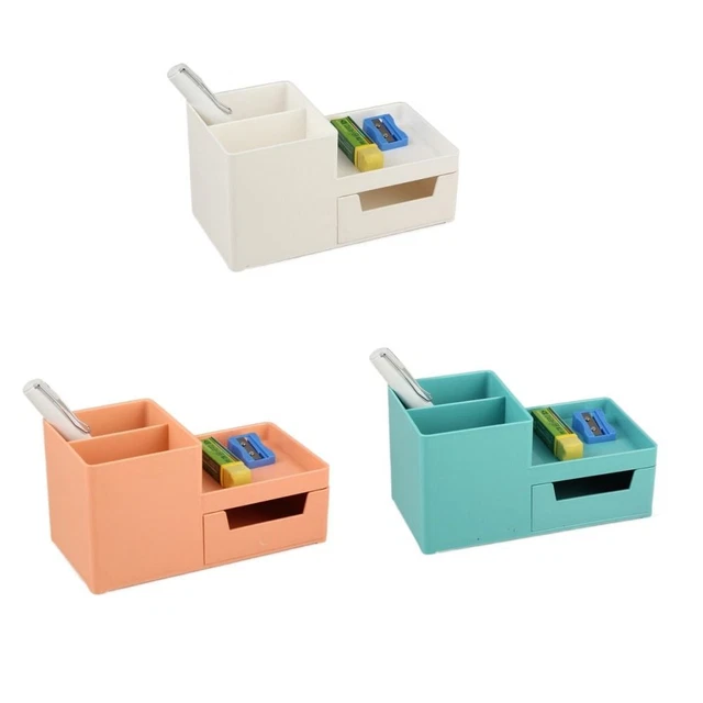 Simple High Capacity Pen Storage Holder Slant Insert Pen Holder