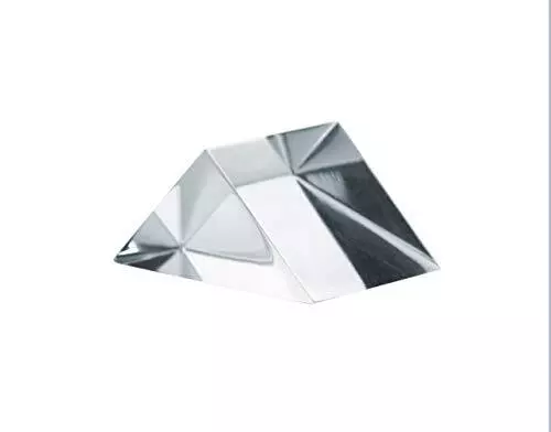 Right Angled Prism 1" 25mm Length 1.4" 35mm Hypotenuse - Triangular 90x45x45 ...