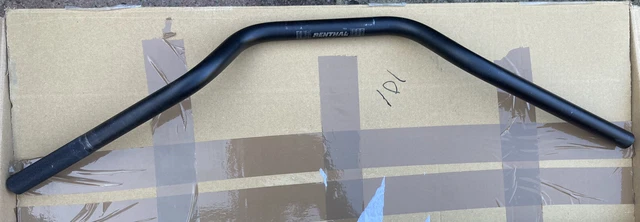 Renthal 755 Road Bike Medium Handlebars Black 22mm Diameter