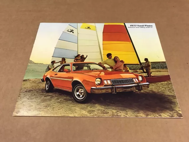 Vintage 1977 Ford Pinto Sales Brochure Salesmen Dealership Catalog