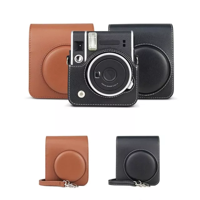 PU Leather Storage Bag Photography Pouch for Fujifilm Instax mini 40 Travel