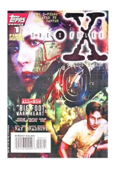 The X-Files Comics Digest #1 (Dec 1995, Topps)  NM