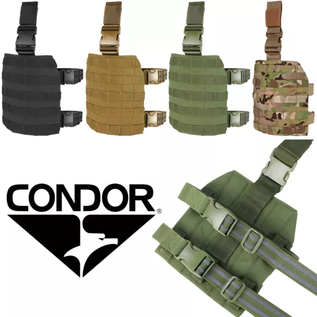 Condor MA1 MOLLE Modular Belt Thigh Magazine Pouch Holster Drop Leg Platform