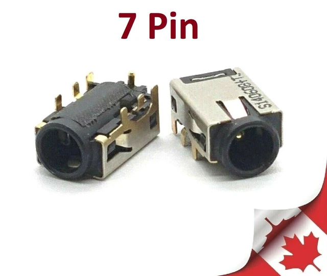 Adattatore di alimentazione CC da 1 pz Spina maschio da 4,0 mm x 1,35 mm a connettore jack femmina da 5,5 mm x 2,1 mm per Asus Ultrabook  7