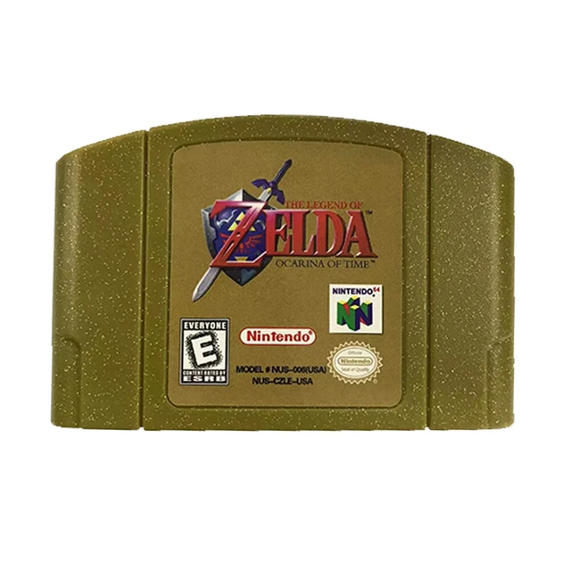 LEGEND OF ZELDA Ocarina of Time Video Game Console Cartridge for N64 US