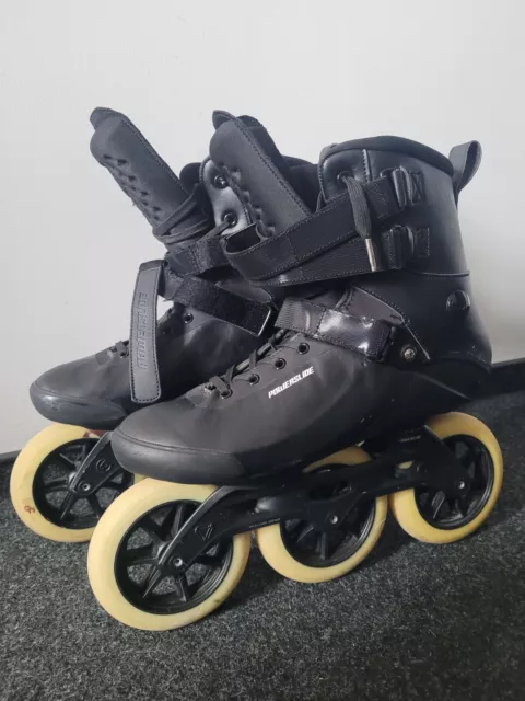 Powerslide Kaze 125 Black Trinity Free Urban Inline Skates schwarz