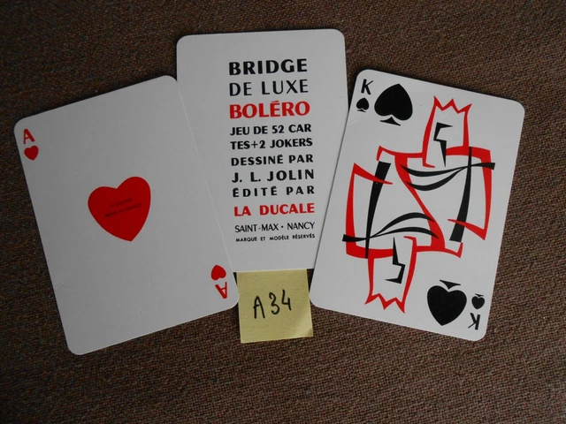 ♣️ Ancien jeu de cartes :  France Dimanche par J.L. JOLIN