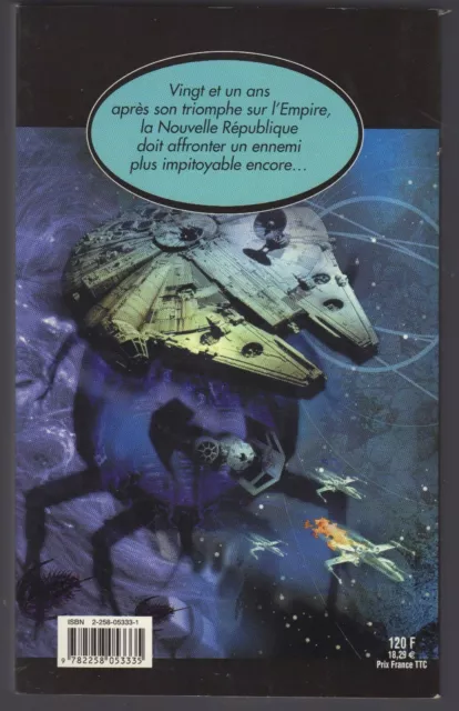 Star Wars Livre Le Nouvel Ordre Jedi Vecteur Prime R. A. Salvadore Grand Format 2