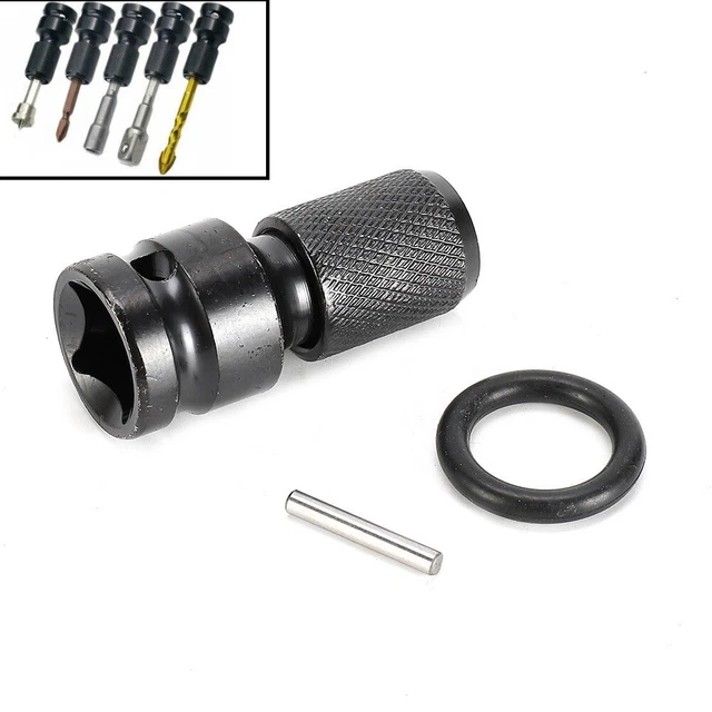 Douille Chuck Convertisseur Perceuse Outils Set 0.6cm Adaptateur Lecteur 1/2