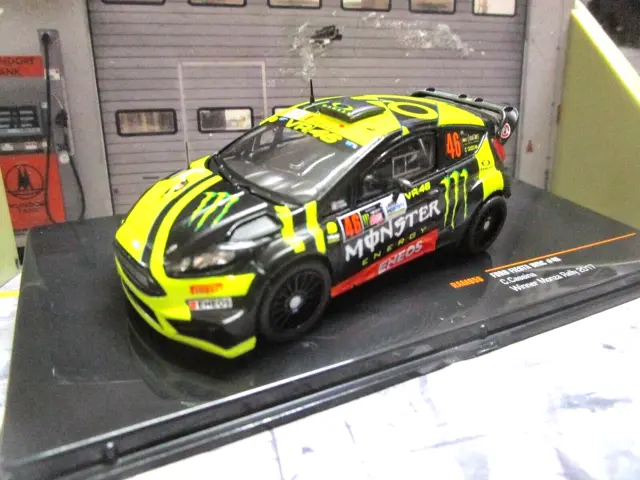 FORD Fiesta RS WRC Rallye Monza Show 2017 #46 Rossi Monster RAM658 IXO 1:43