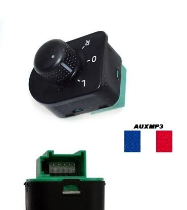 Bouton reglage retroviseur vw new beetle 1J1959565 A 1J1 959 565 B de france