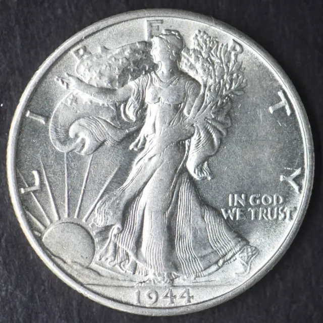 1944-P Walking Liberty Silver Half Dollar 50C -High Grade- COINGIANTS -