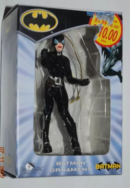 VTG, KURT S ADLER Boxed Cat Women with Whip, Ornament, 4.5" New w Tag, (c) 2008