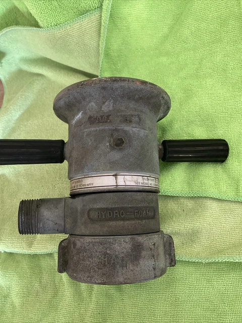 🔥Elkhart Brass FS-500 Hydro Foam Hose Stream Nozzle 2.5”