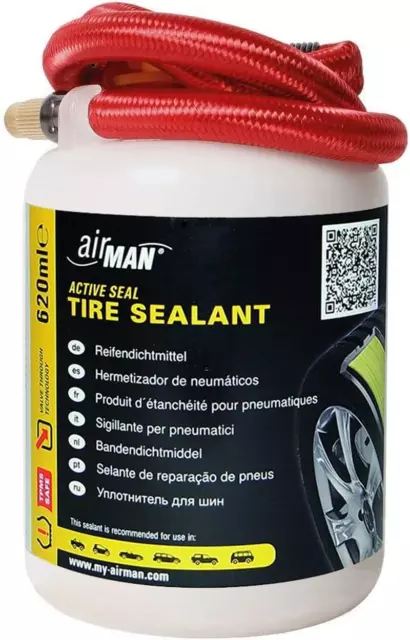 Airman, Valve through Sealant, Tire Sealant, 620 Ml, 64-010-013