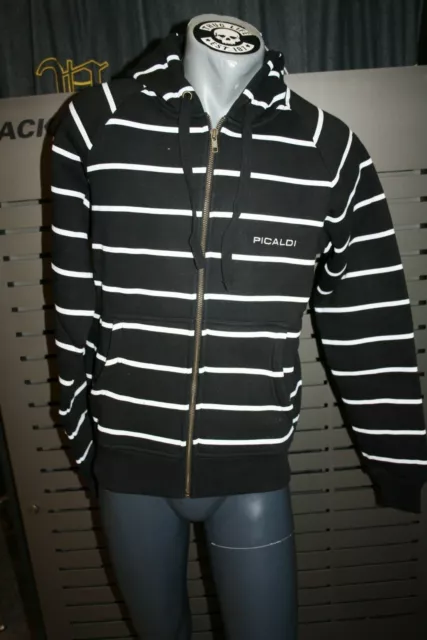 Picaldi 2654 Navy Line Sweater Jacket Black Reduced Special Offer