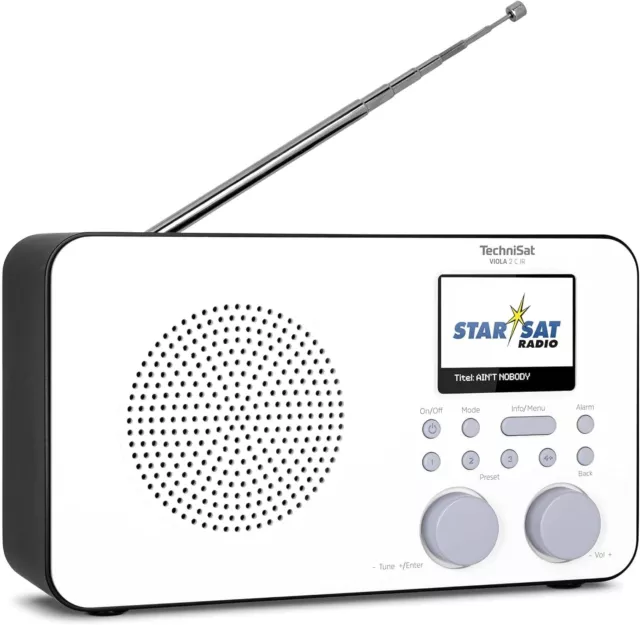 TechniSat VIOLA 2 C IR - radio Internet portable (DAB+, FM, WLAN, écran couleur