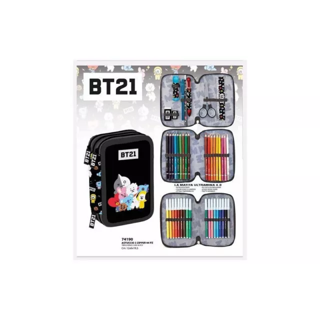 Bt21 3 Zip Case Complet Avec Tout 2