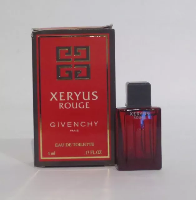 Givenchy- Xeryus Rouge Eau De Toilette Parfum Miniatur 4 Ml- Neu-Ovp-Vintage