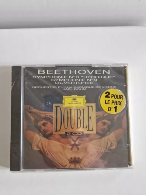 Beethoven : Symphonie N°3/N°9 - Karl Bohm Orchestre Philharmonique Vienne - 2 CD