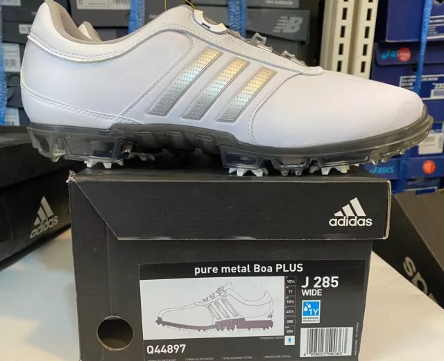 ADIDAS PURE METAL BOA Plus Wide Men s Golf Shoes Sports US 11 11.5 NWT Q44897 188.91 PicClick